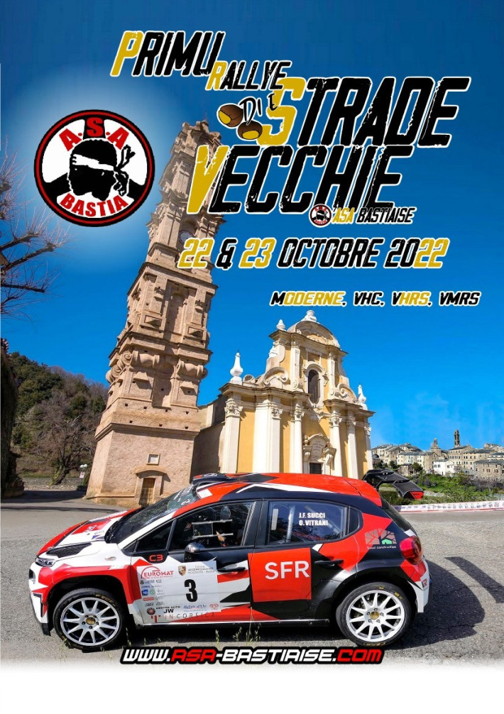Sport automobile ce week-end du 22 et 23 octobre : le rallye Strade Vecchie