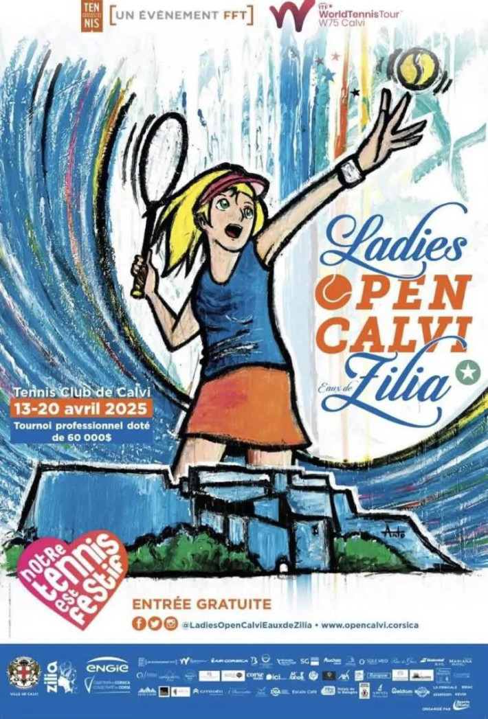 Tennis : 6 e édition du Ladies Open Calvi eaux de Zilia