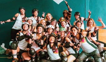 Roller derby, la belle progressiuon des Rolling Castagne