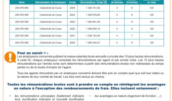 Les hauts salaires de la Collectivité de Corse décrivent-ils le véritable visage de l’économie insulaire ?
