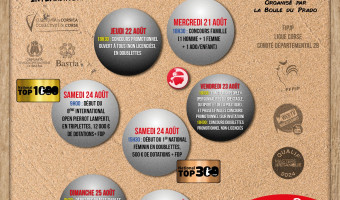 Pétanque :  A Bucciata Bastiaccia  se déroulera du 21 au 25 août à Bastia