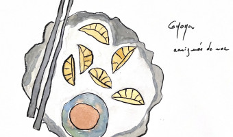 La recette : GYOZA D'ARAIGNEE DE MER