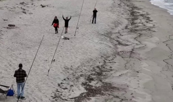 Surfcasting  Les fines gaules en compétition dans le Fiumorbu.