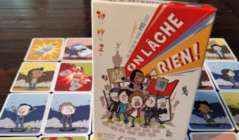 Un jeu de société qui secoue ... " On lâche rien ! " un nouveau jeu