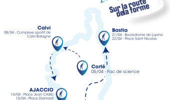 Sport Santé : << Road Tour >> en Corse du 5 au 22 avril