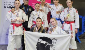 Karaté : 8 médailles pour le KC Borgo en coupe de France