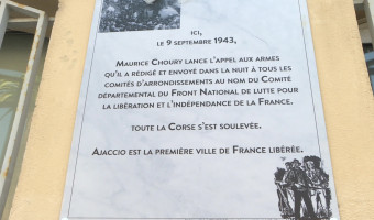 Libération de la Corse, Ajaccio s'est souvenu
