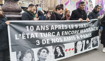 Aprés la tuerie de la rue d'Enghien : La colère Kurde