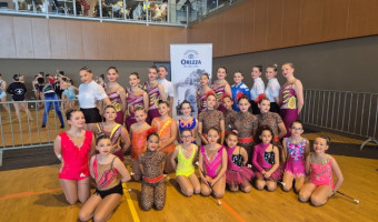 Twirling Bâton  : E Marinelle aux sélectives régionales.