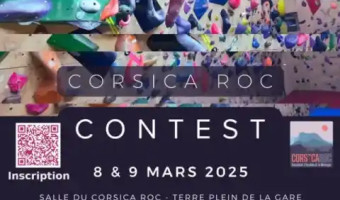 Escalade :Concours du Corsica Roc
