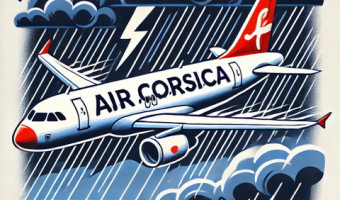 Avis de turbulences pour l’aviation corse