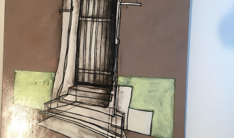Exposition de Stéphane Castelli, peintre à la Galerie Noirr et Blanc de Bastia