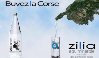 L'eau minérale corse qui joue dans la cour des grands : ZILIA