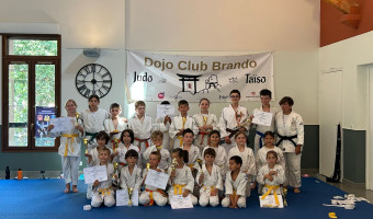 Judo  :La belle saison du Dojo Club Brando
