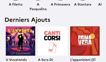 Canti corsi : un situ à prò di e canzone corse