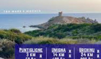 Premier trail a Carghjisana
