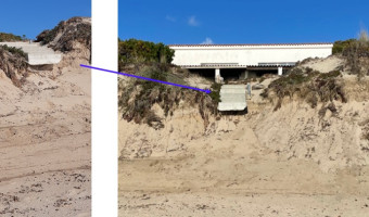 Réchauffement climatique et érosion du littoral en Corse, exemple à Tenutella (commune d’Ulmetu/Olmeto)