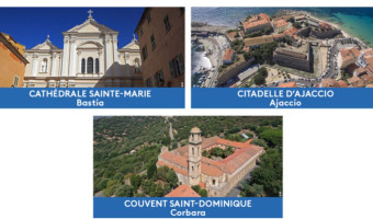 Monument préféré des Français : trois sites retenus en Corse